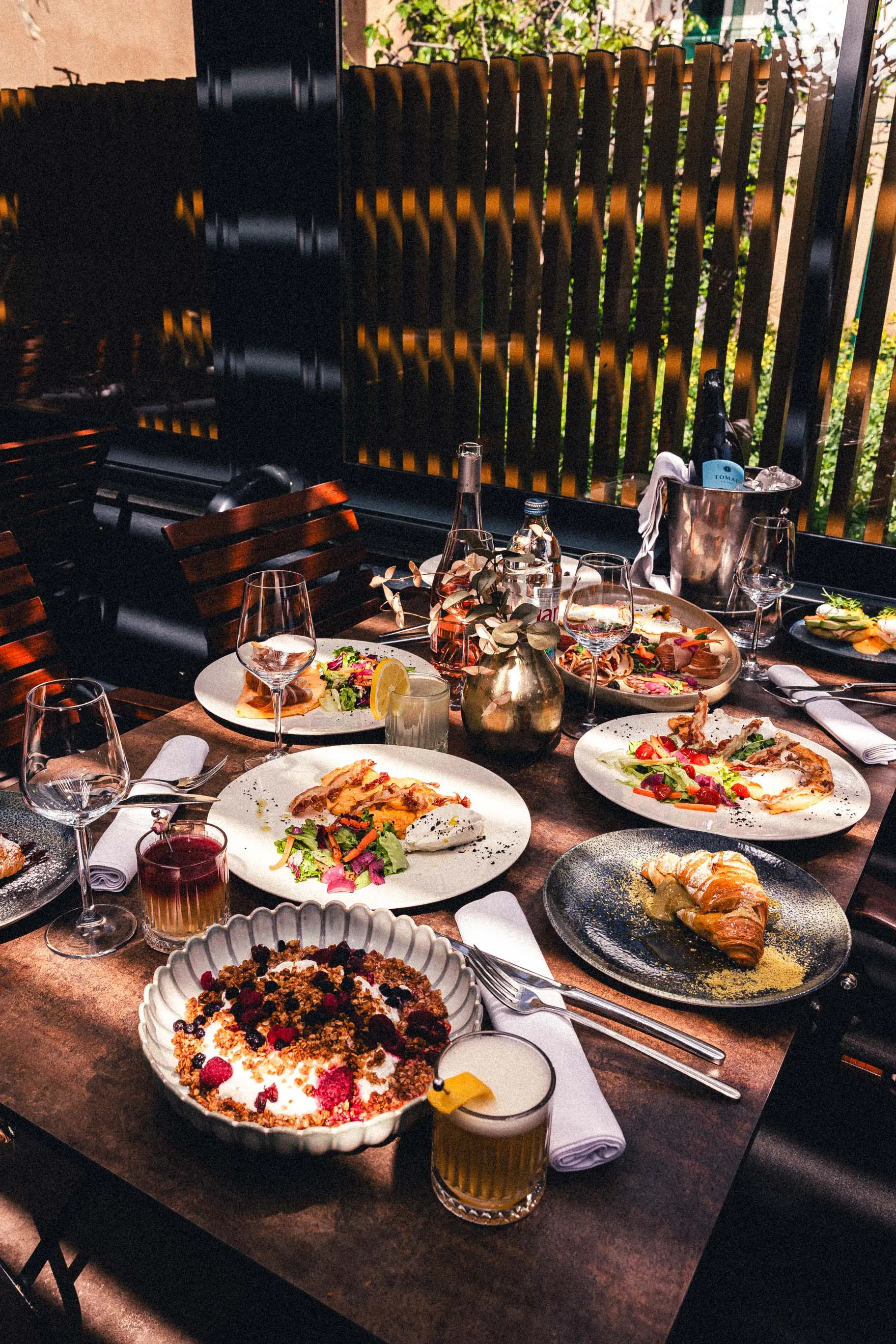 Breakfast at Šug restaurant